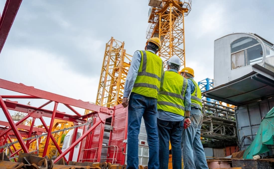 Industrial site execution works